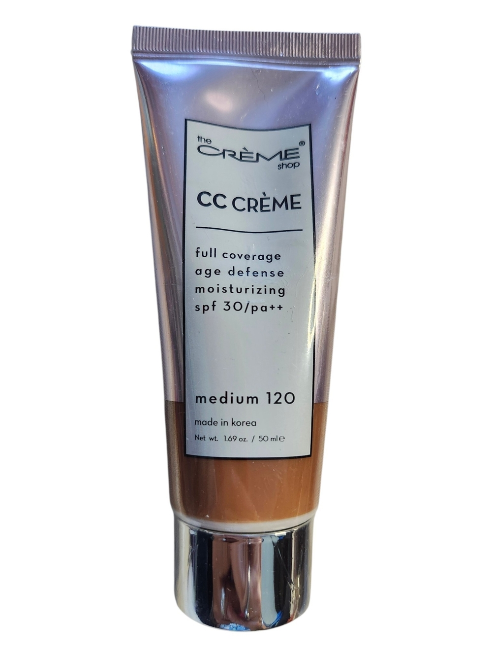 Crème Shop NEW CC Crème SPF 30 - Medium 120 Full Coverage Age Defence